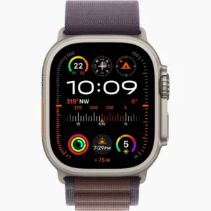 Apple Watch Ultra 2 (2024) Titanium Case with Indigo Alpine loop(Фиолетовый ремешок)