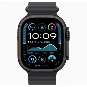 Apple Watch Ultra 2 (2024) Black Case with Black Ocean Band(Черный ремешок)