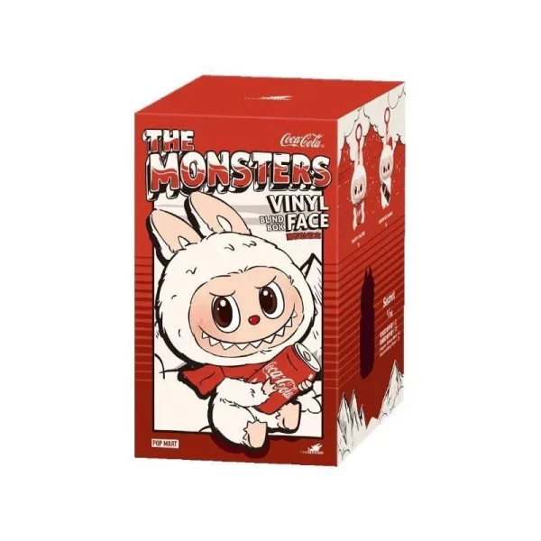 Коллекционная фигурка Labubu The Monsters Coca-Cola - Vinyl Face (Pop Mart)