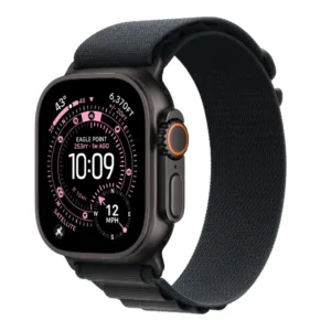 Apple Watch Ultra 3 (2025) Black Case with Black Alpine Loop(Черный ремешок)