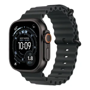 Apple Watch Ultra 3 (2025) Black Case with Black Ocean Band(Черный ремешок)
