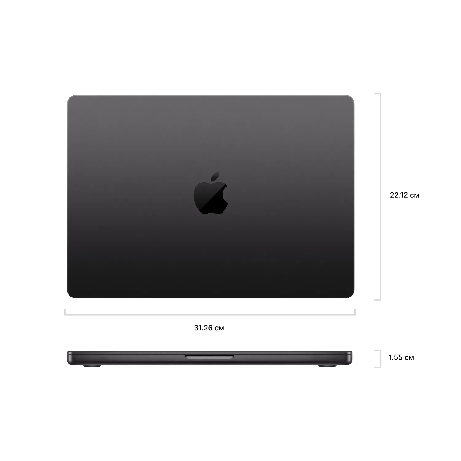 MacBook Pro 14 (M5, 2025) 16/512GB, Space Black (Серый Космос) — изображение 4