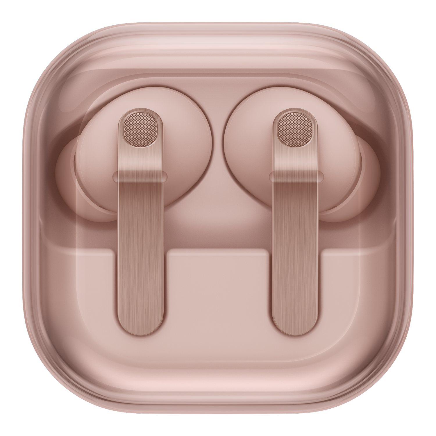 Беспроводные наушники Samsung Galaxy Buds 4 Pro Розовый(Pink Gold) — изображение 4
